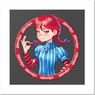 Smug Wendy's (Full size) Posters and Art